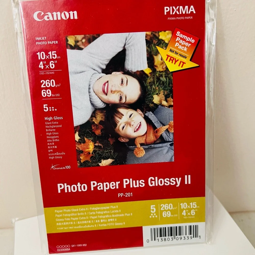 Canon Pixma Photo Paper Plus Glossy Bundle 4x6